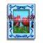 Custom Sky Blue Glass Photo Frame With Best Price