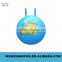 Ecofriendly PVC toy jumping pop ball with handle