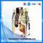 Quad sealed food bag with bottom gusset packing soybean meal
