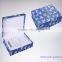 Recycled cardboard box for jewely display packaging