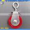 Good Quality Small Nylon Cable Pully Wheels with Swivel Eye for Hanging Feeder and Curtain Etc YS50030