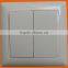 European style flush mounting one gang one way light switch (F6001)