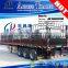 2/3 Axis 30ton-60ton Store House Bar Rail Truck fence Cargo flatbed Semi Trailer