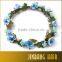 Girls flower bohemian braid festival wedding beach crown hair braided headband