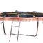 10ft outdoor folding trampoline with safety enclosure for sale from the factory