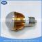 2016 New product warm white LED bulb with golden house