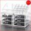 Acrylic 6 Drawers Cosmetic Organizer for Vanity Cabinet Makeup Beauty Products Jewelry Holder Display Storage Holder Box