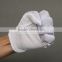 Durable PVC dotted anti-static gloves/Lint Free Comfortable Excellent Sweat Absorbency /Polyester Glove Coated With PVC Dot