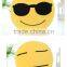 2015 Wholesale lovely custom whatsapp emotion emoji plush pillow
