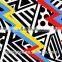 New design geometric figure spandex bikini swimwear fabric china supplier