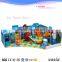 Factory supply large safe plastic kids castle indoor playground for children