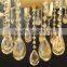 Modern led light crystal chandelier