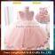 2016 New arrival hot sale chiffon beautiful wedding tutu dress flower girl dress