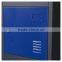 Fashion hot sales single 5 door blue color steel locker for hanging clothes