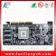 High quality multilayer gold finger blue solder mask PCB manufacturer