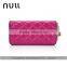 Wholesale women clutches rfid blocking genuine leather cell phone wallet