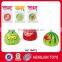 kids novelty toys eco-friendly plastic pull back fruit toy