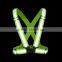 Fashion workwear led safety reflective vest