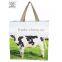 Esschert Design Farm Animal Printed reusable PP woven jute shopping bags