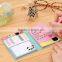 2015 Stationery gifts set letter shaped sticky notes animal shaped cheap custom sticky notes
