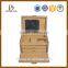 Full grain leather cosmetic box manufacturer  China