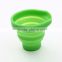 eco-friendly food grade collapsible silicon cup