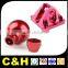 aluminum steel brass plastic cnc turning parts