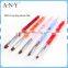ANY Different Colors Acrylic Handle 5 Piece Two Sides Nail Art Brush Sets