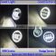 2016 newest 4.5'' motorcycle led daytime running fog light with halo ring for har-ley da-vision