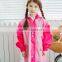 Cute Eyes Girls Children Cartoon Rain Coat Baby Raincoat Kids Rainwear