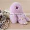 Fashion Rabbit Fur Pendant Colorful Rabbit Animal Rabbit Fur Accessory Bag Charm
