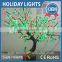 Festival Led Bonsai Tree Light,Yellow And Green Outdoor Led Tree For Decoration