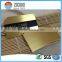 Cheap price Stainless Steel credit card size printed metal card for business                        
                                                Quality Choice