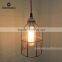 Industrial Hanging Cage Lamp Light,Metal cage lighting