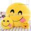 8cm Emoji Key Chain Strap different emoticon plush emoji Keychain cartoon Soft Stuffed Key ring Chain emoji keychain