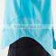 custom women's plain 95% cotton 5% spandex gym stringer singlet