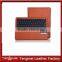 Leather universal case for 7" 8" 10" 12" tablet with bluethooth keyboard,keyboard case for tablet
