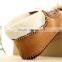 ladies elegant cashmere fancy footwear