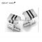 2016 wholesale fashion jewelry stainless steel jewelry gold plating cufflink