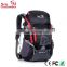 Outdoor Waterproof Internal Frame Hiking Backpack With Height Adjustment