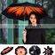 fashion anti-sun black glue umbrella