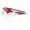 red frame sunglasses with EVA black cool case