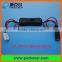 8mm, 10mm, 12mm width solder free 2 pin led strip connector with DC connector and switch