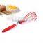 2016 FDA LFGB TPR Handle Popular Silicone Egg Beater Bakeware Silicon Eggs Whisk
