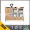 Four Glass Door With Aluminum Alloy Frame cabinet File Cabinet With Low Price Cabinet Design With Two Drawers