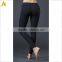 slim fitted tracksuit custom plain nylon fitness sports leggings
