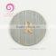 Floating locket 2016 new trendy flower style filled shiny zircon floating locket stainless steel window plate locket