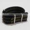 Black Grey Black Gray Stripe Nylon Canvas Wrist Watch Band