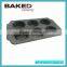 Carbon steel cake mold 24 cup muffin pan with round base