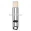 2017 hotel decorative modern floor lamp in with linen shade for inn decor high end light wood floor